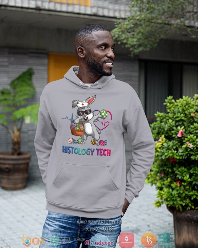 BEST Histology Tech Dabbing Bunny Shirt, hoodie 18