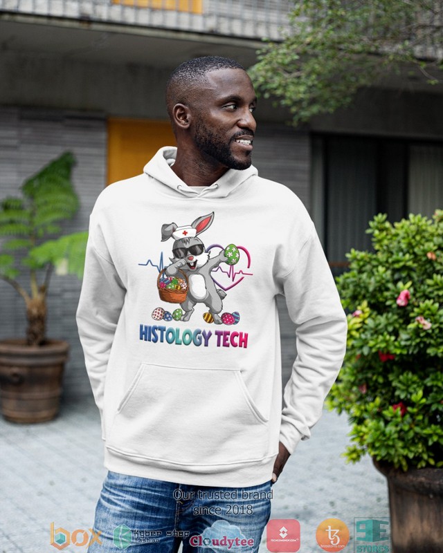BEST Histology Tech Dabbing Bunny Shirt, hoodie 9