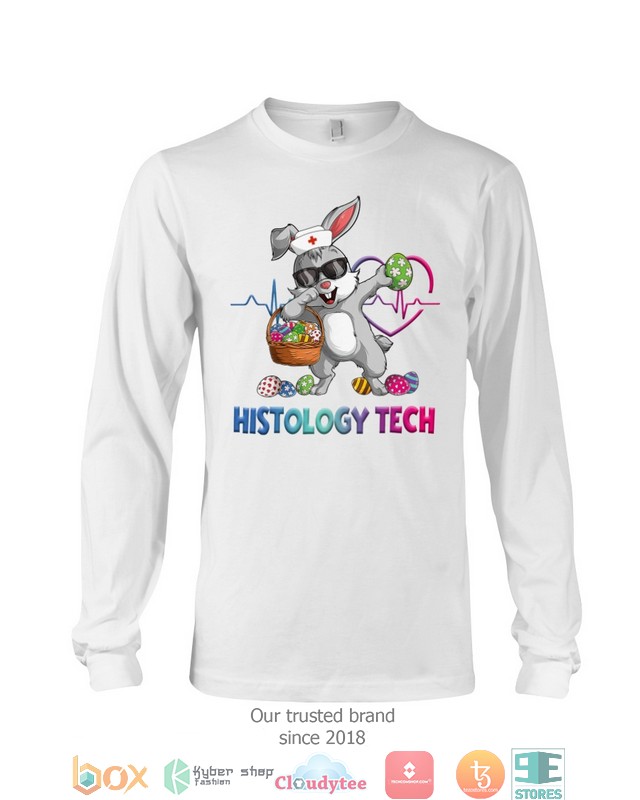 BEST Histology Tech Dabbing Bunny Shirt, hoodie 12