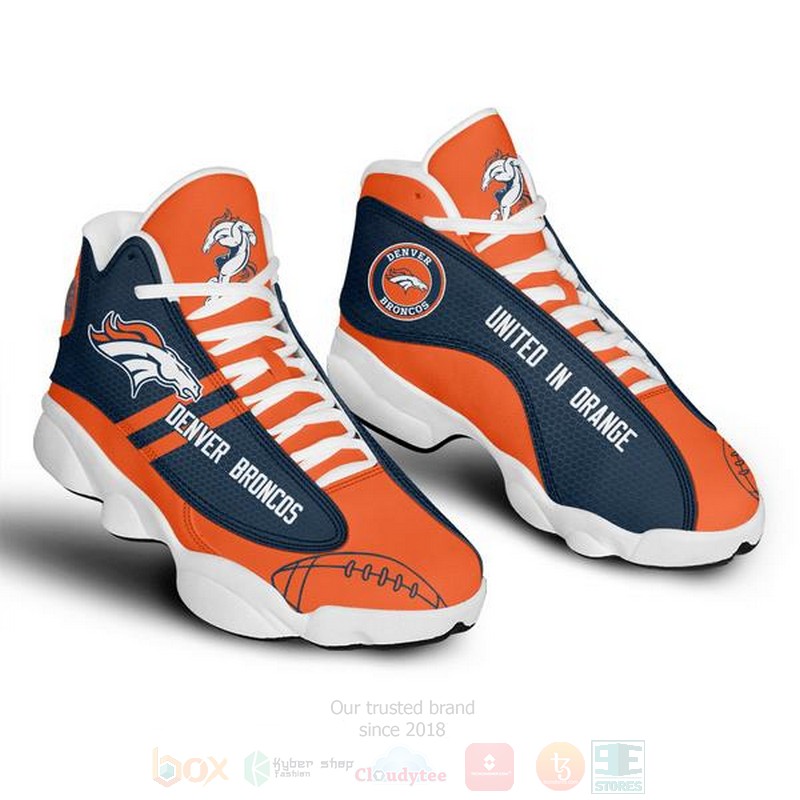TOP Denver Broncos NFL Jordan 13 Retro