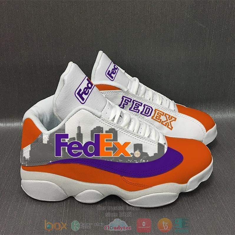 HOT Fedex Federal Express logo Air Jordan 13 sneakers 3