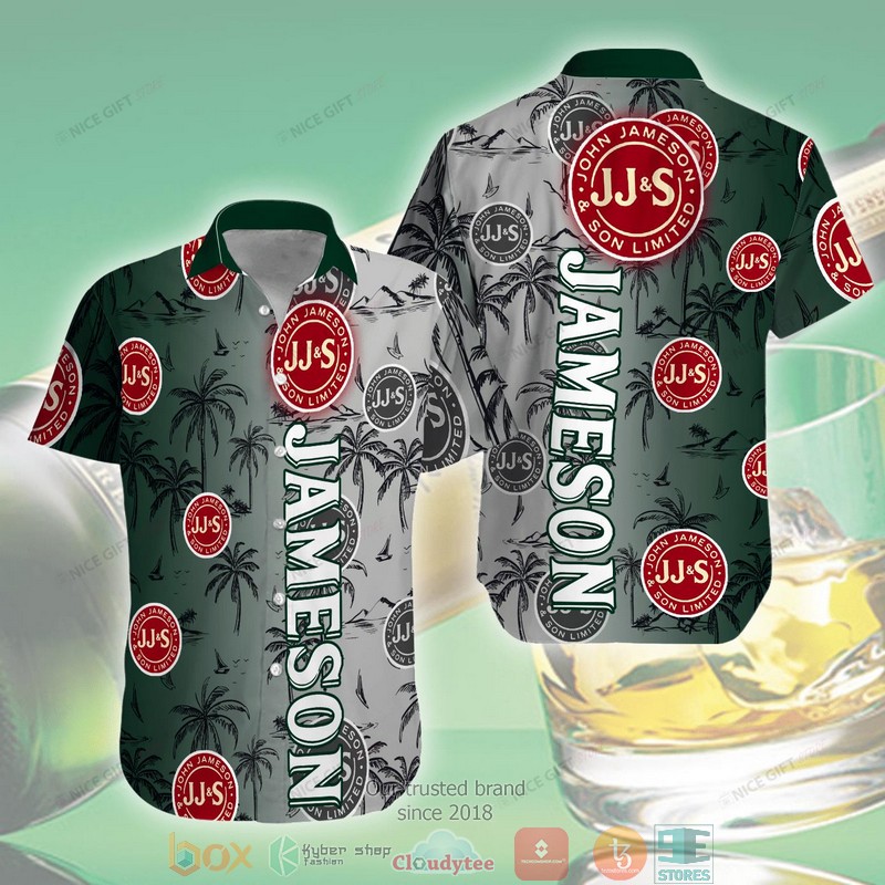 Jameson Irish Whiskey Coconut 3D Hawaiian Shirt Shirt 6