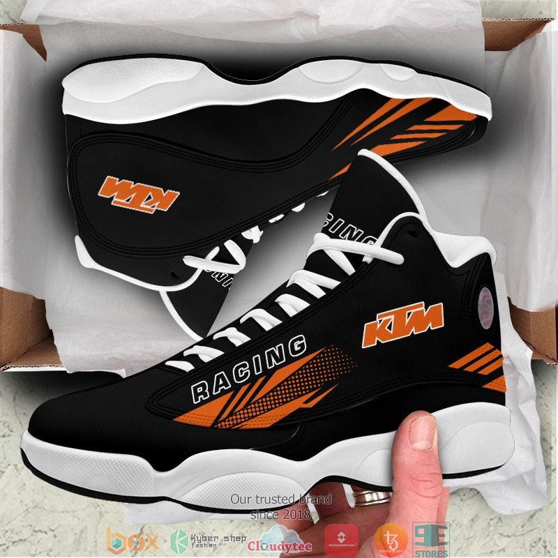 BEST KTM Racing black Air Jordan 13 Sneaker 19