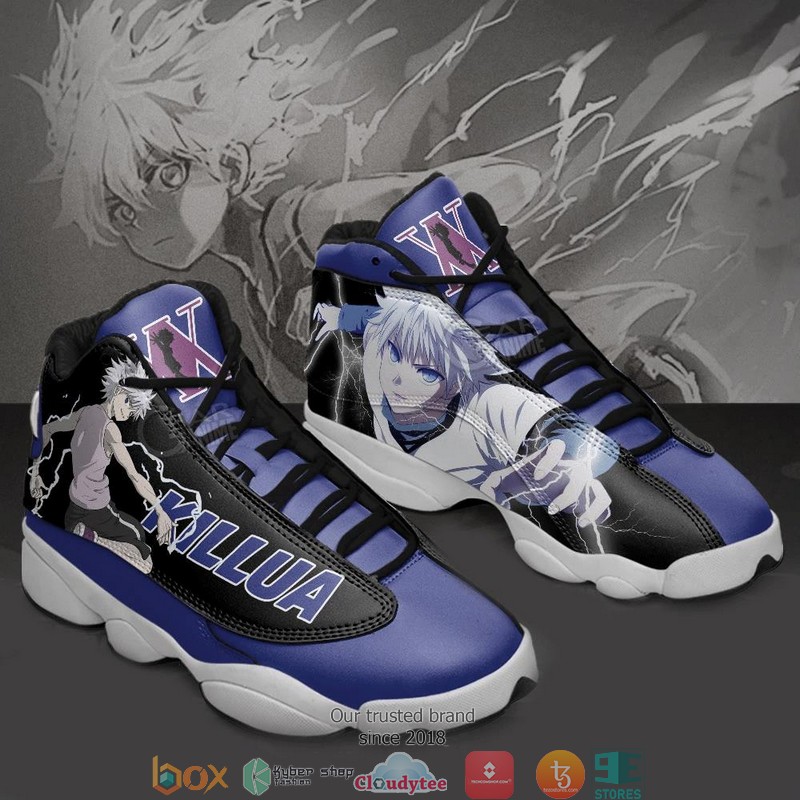 BEST Killua Zoldyck Hunter X Hunter Anime Air Jordan 13 Sneaker 3