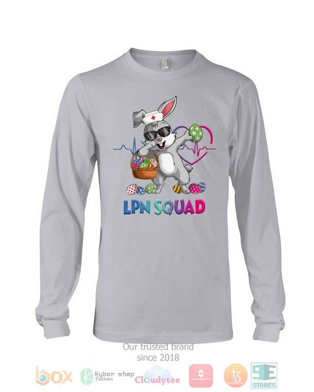 HOT LPN Squad Bunny Dabbing hoodie, shirt 50