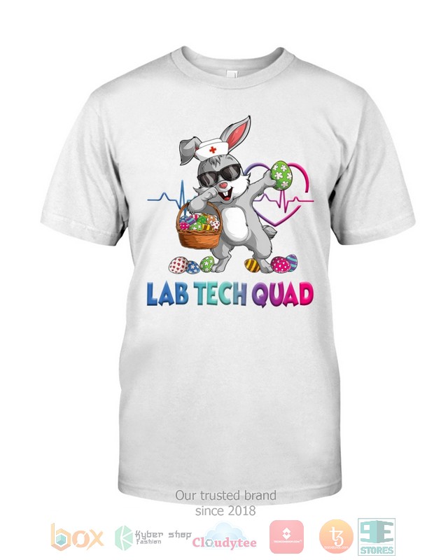 HOT Laboratory Technician Lab Tech Quad Bunny Dabbing hoodie, shirt 40