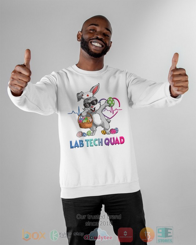 HOT Laboratory Technician Lab Tech Quad Bunny Dabbing hoodie, shirt 19