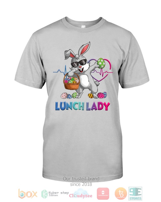 HOT Lunch Lady Bunny Dabbing hoodie, shirt 1