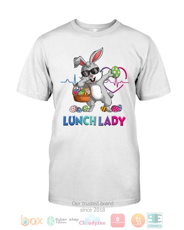 HOT Lunch Lady Bunny Dabbing hoodie, shirt 40