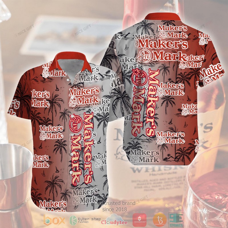 Maker's Mark Coconut 3D Hawaiian Shirt Shirt 1