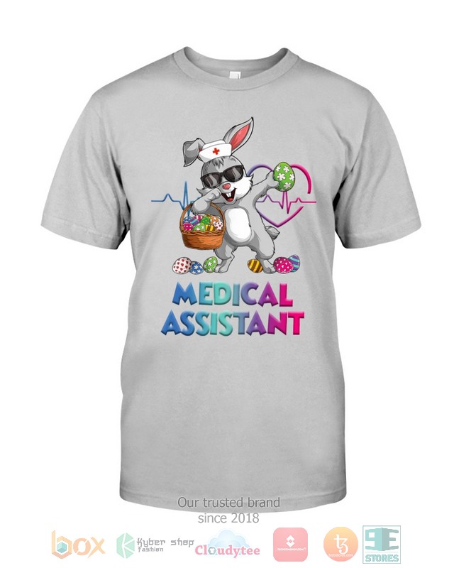 HOT Medical Assistant Bunny Dabbing hoodie, shirt 60