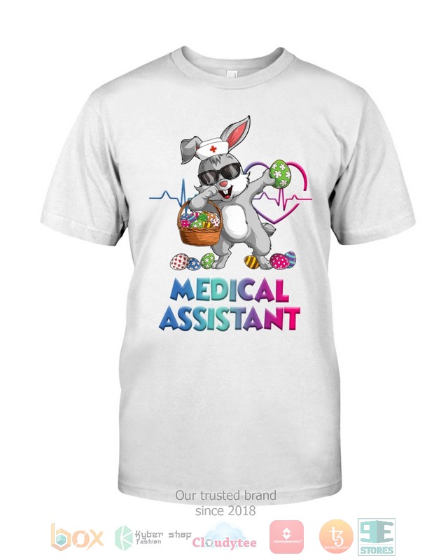 HOT Medical Assistant Bunny Dabbing hoodie, shirt 40