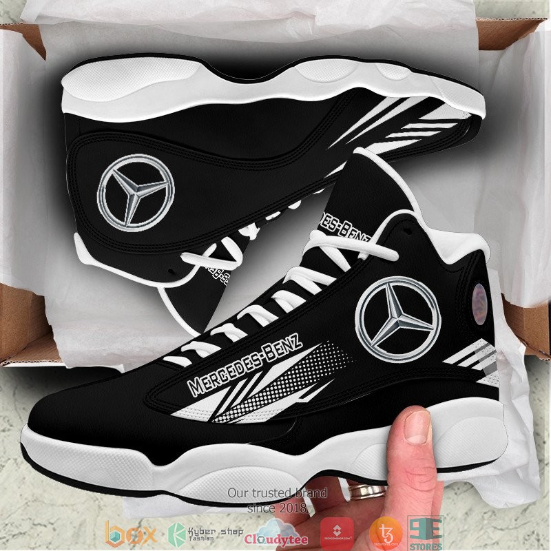 BEST Mercedes-Benz Black Air Jordan 13 Sneaker 18