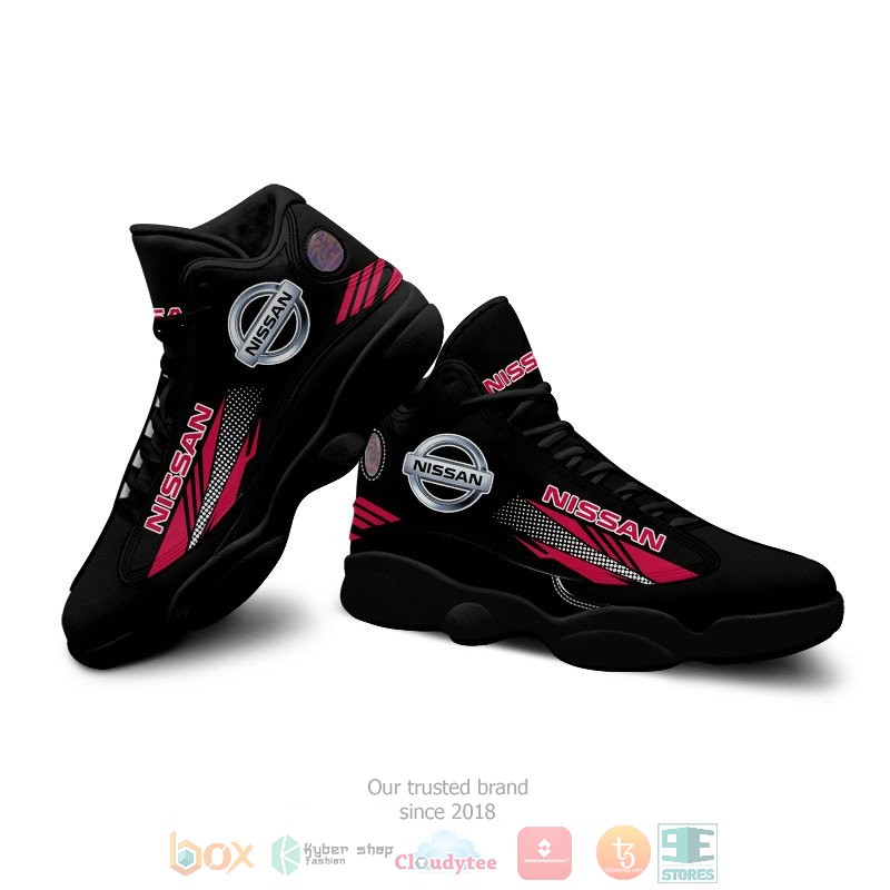 HOT Nissan black Air Jordan 13 sneakers 16