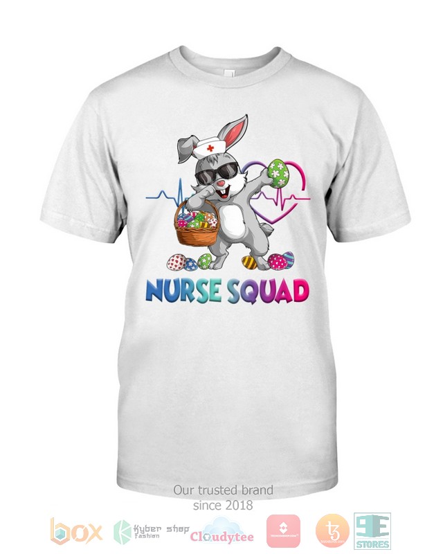 HOT Nurse Squad Bunny Dabbing hoodie, shirt 13