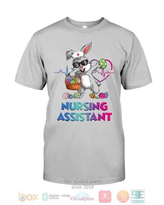 HOT Nursing Assistant Bunny Dabbing hoodie, shirt 1