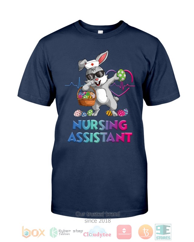 HOT Nursing Assistant Bunny Dabbing hoodie, shirt 36