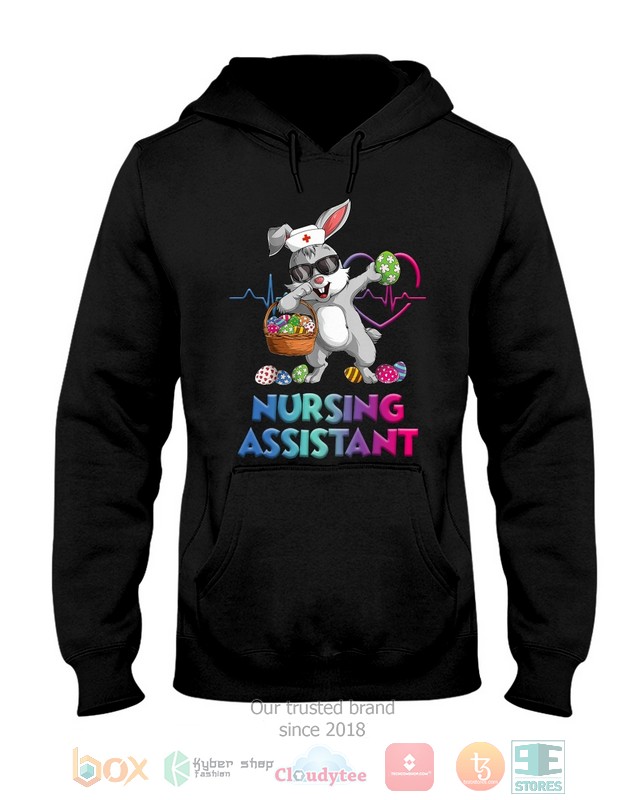HOT Nursing Assistant Bunny Dabbing hoodie, shirt 20