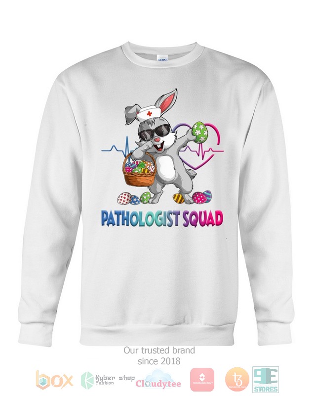 HOT Pathologist Squad Bunny Dabbing hoodie, shirt 44