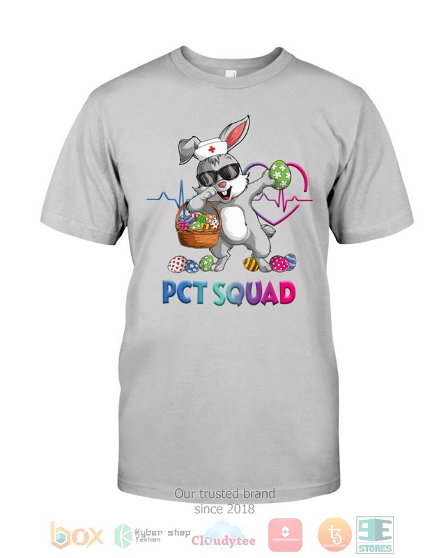 HOT Patient Care Technician PCT Squad Bunny Dabbing hoodie, shirt 60