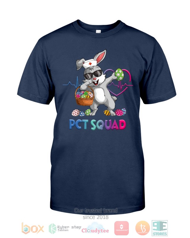 HOT Patient Care Technician PCT Squad Bunny Dabbing hoodie, shirt 36