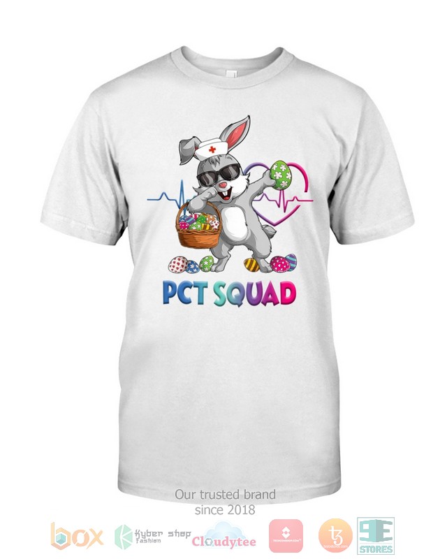 HOT Patient Care Technician PCT Squad Bunny Dabbing hoodie, shirt 40