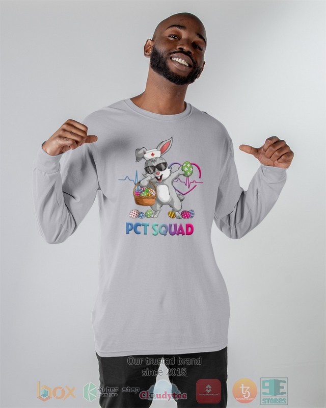 HOT Patient Care Technician PCT Squad Bunny Dabbing hoodie, shirt 25