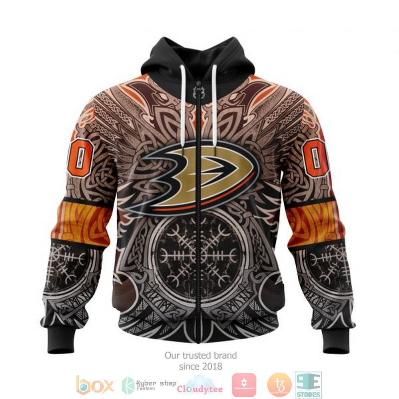 HOT Anaheim Ducks NHL Norse Viking Symbols custom Personalized 3D shirt, hoodie 23