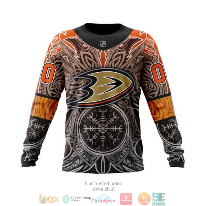 HOT Anaheim Ducks NHL Norse Viking Symbols custom Personalized 3D shirt, hoodie 14