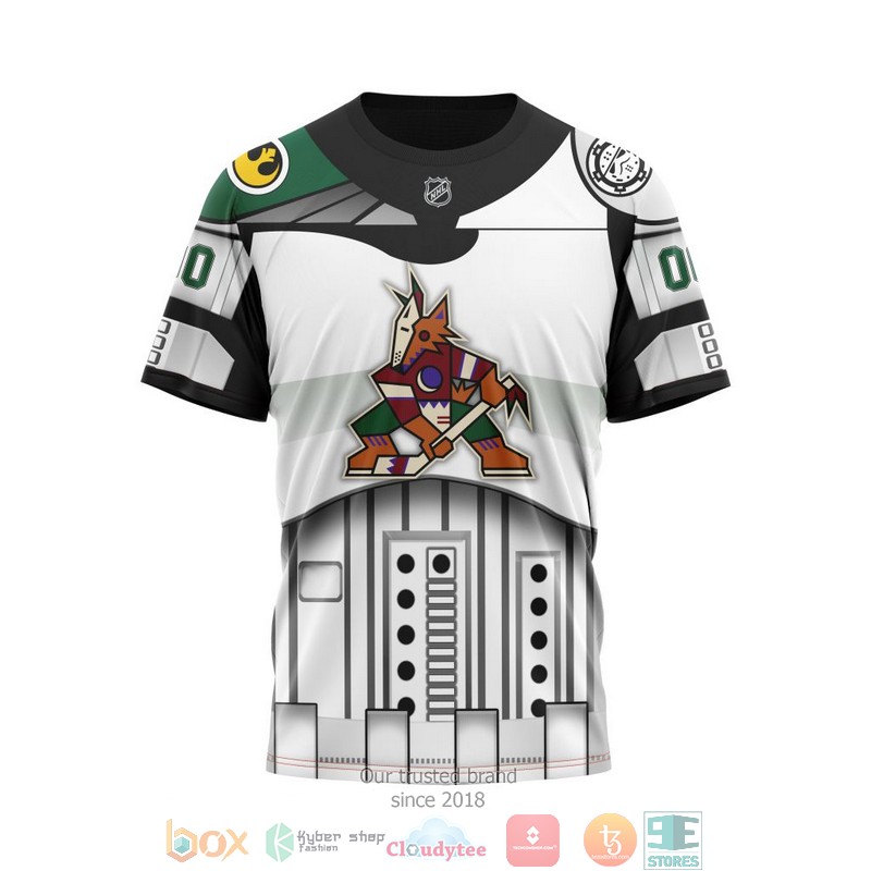 HOT Arizona Coyotes NHL Star Wars custom Personalized 3D shirt, hoodie 16