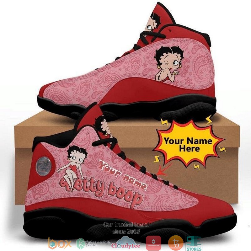 BEST Betty Boop Cartoon Personalized Air Jordan 13 Sneaker 1