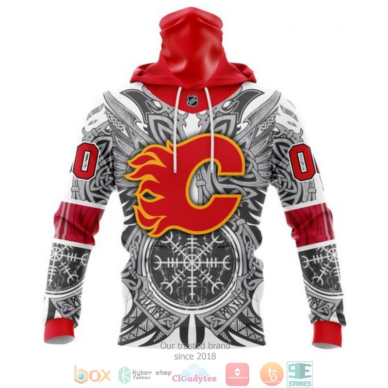 HOT Calgary Flames NHL Norse Viking Symbols custom Personalized 3D shirt, hoodie 4