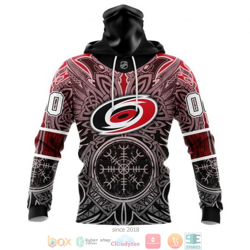 HOT Carolina Hurricanes NHL Norse Viking Symbols custom Personalized 3D shirt, hoodie 4