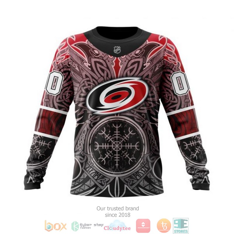 HOT Carolina Hurricanes NHL Norse Viking Symbols custom Personalized 3D shirt, hoodie 14