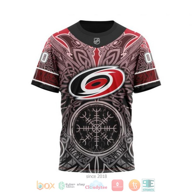 HOT Carolina Hurricanes NHL Norse Viking Symbols custom Personalized 3D shirt, hoodie 8