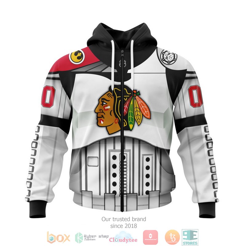 HOT Chicago BlackHawks NHL Star Wars custom Personalized 3D shirt, hoodie 23