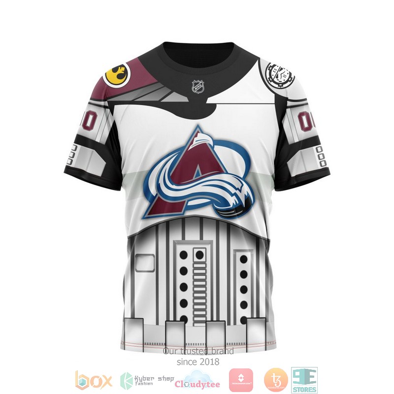 HOT Colorado Avalanche NHL Star Wars custom Personalized 3D shirt, hoodie 16
