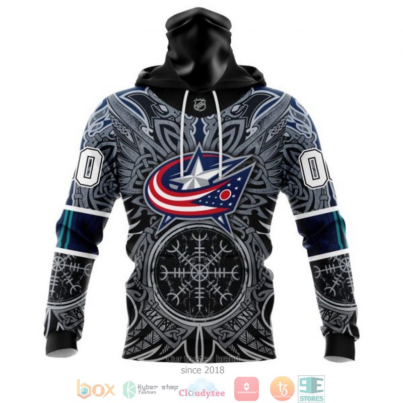 HOT Columbus Blue Jackets NHL Norse Viking Symbols custom Personalized 3D shirt, hoodie 12