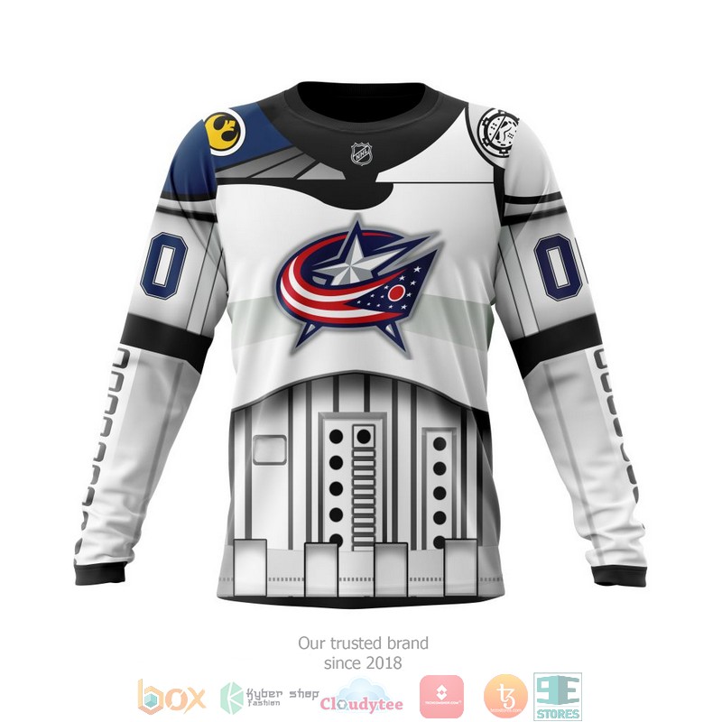HOT Columbus Blue Jackets NHL Star Wars custom Personalized 3D shirt, hoodie 14
