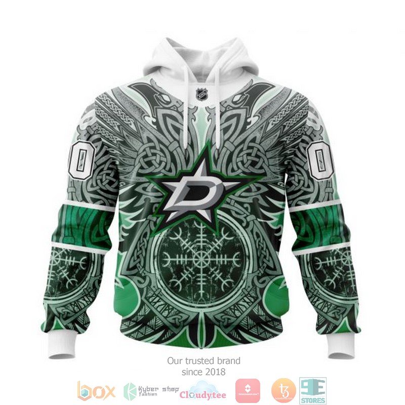 HOT Dallas Stars NHL Norse Viking Symbols custom Personalized 3D shirt, hoodie 22