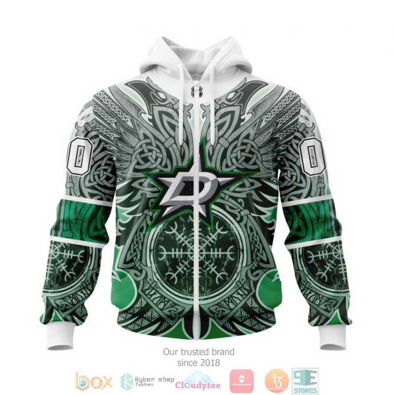 HOT Dallas Stars NHL Norse Viking Symbols custom Personalized 3D shirt, hoodie 23