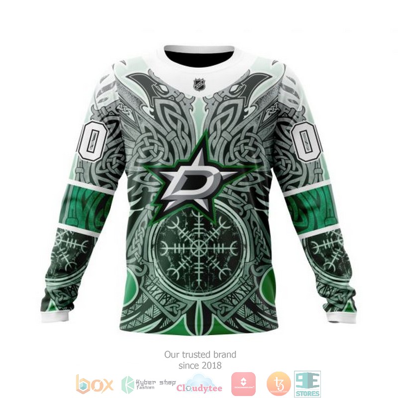HOT Dallas Stars NHL Norse Viking Symbols custom Personalized 3D shirt, hoodie 6