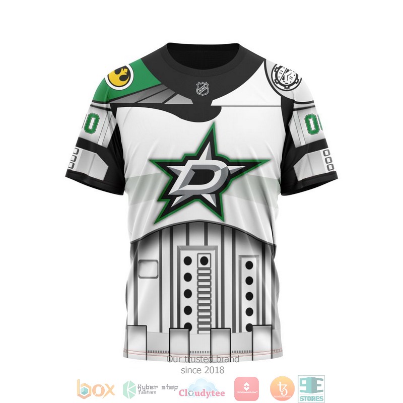 HOT Dallas Stars NHL Star Wars custom Personalized 3D shirt, hoodie 8