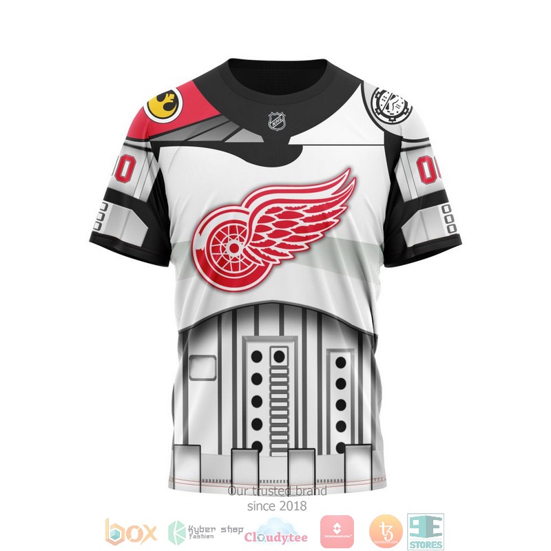 HOT Detroit Red Wings NHL Star Wars custom Personalized 3D shirt, hoodie 8