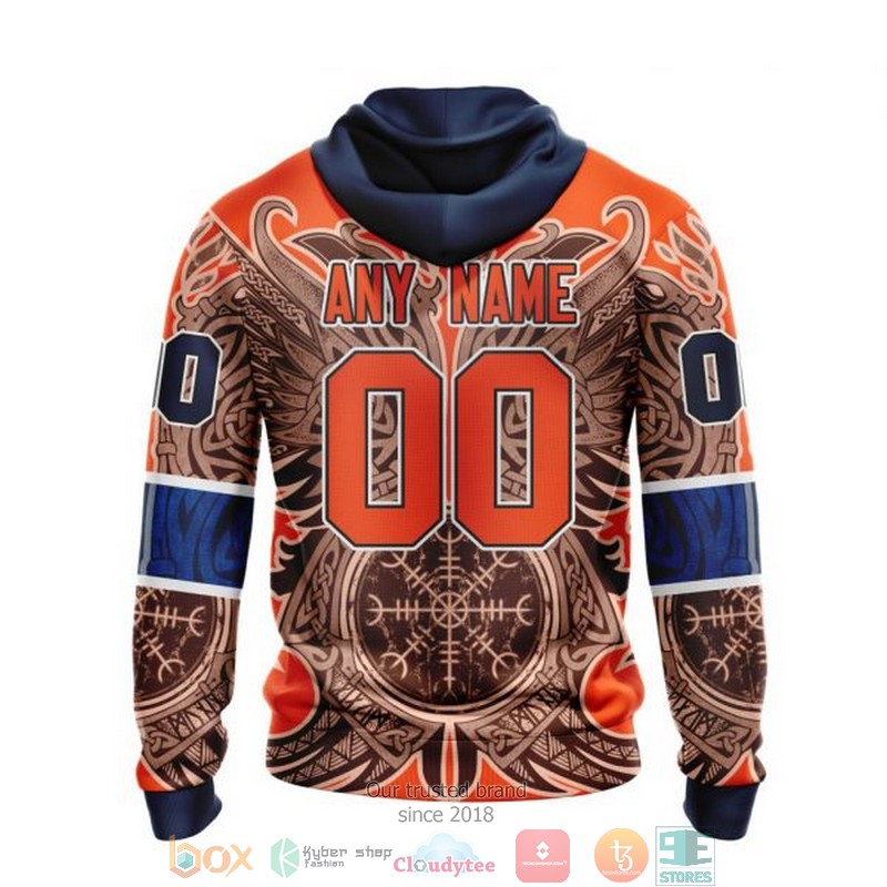 HOT Edmonton Oilers NHL Norse Viking Symbols custom Personalized 3D shirt, hoodie 3
