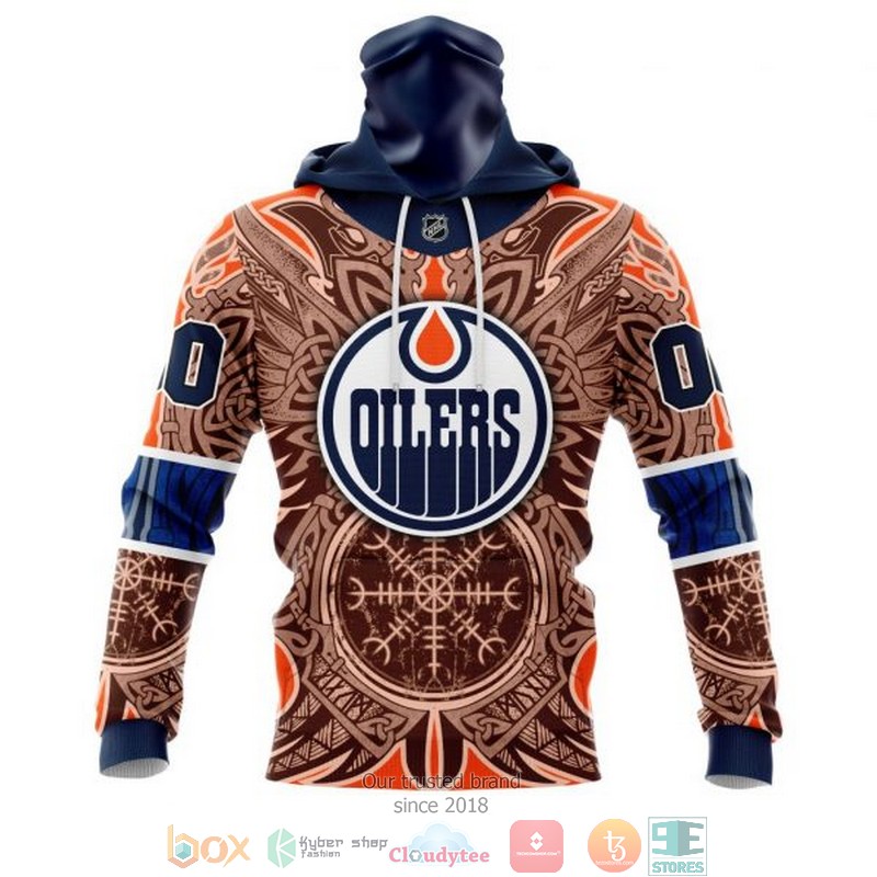 HOT Edmonton Oilers NHL Norse Viking Symbols custom Personalized 3D shirt, hoodie 4