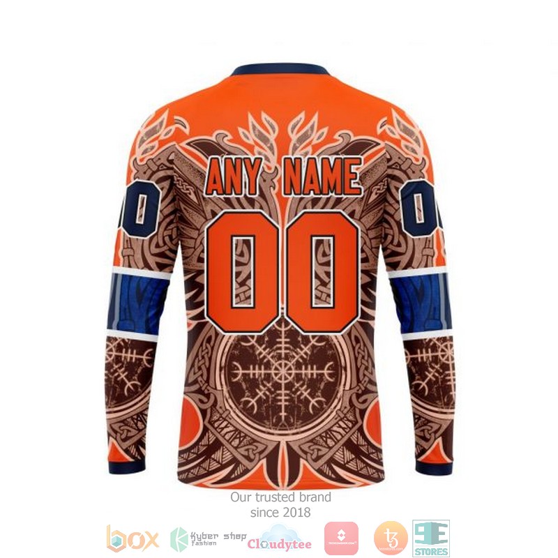 HOT Edmonton Oilers NHL Norse Viking Symbols custom Personalized 3D shirt, hoodie 7