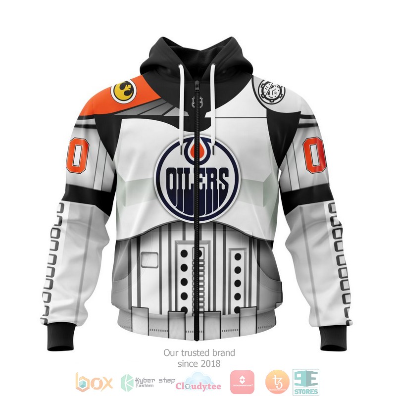HOT Edmonton Oilers NHL Star Wars custom Personalized 3D shirt, hoodie 2