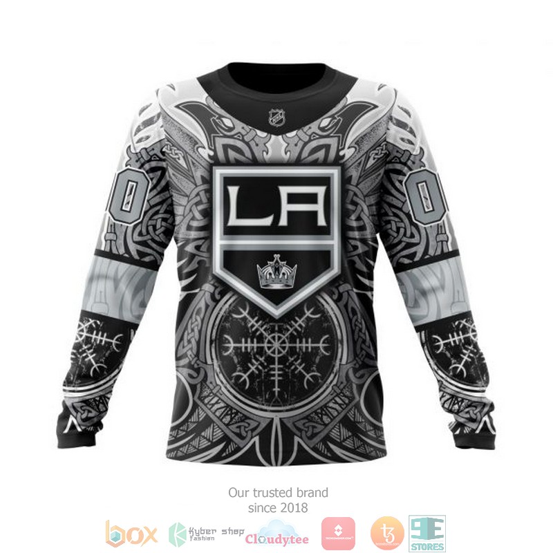 HOT Los Angeles Kings NHL Norse Viking Symbols custom Personalized 3D shirt, hoodie 6
