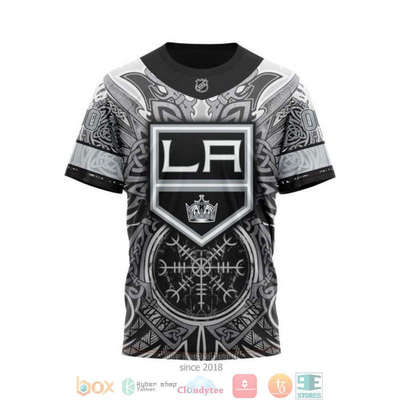 HOT Los Angeles Kings NHL Norse Viking Symbols custom Personalized 3D shirt, hoodie 8
